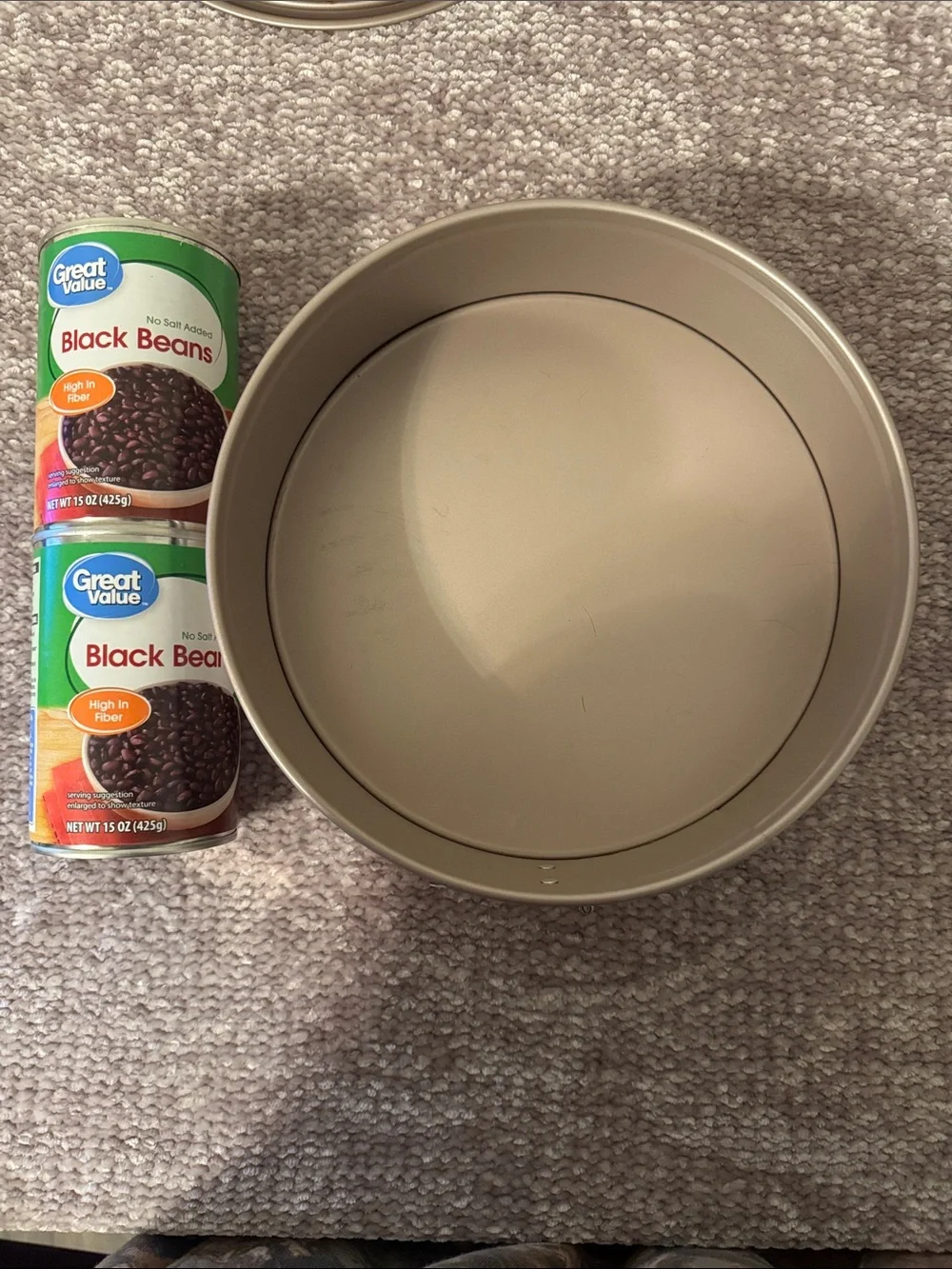 Set of 2 Round Springform Cake Pans — Metallic Taupe